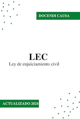 Portada de Ley de enjuiciamiento civil✅