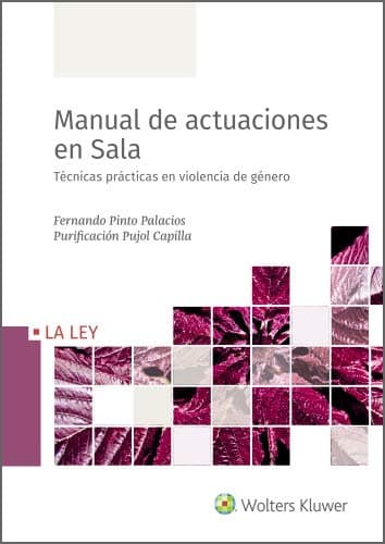 Portada de Manual de actuaciones en Sala. Técnicas prácticas en violencia de género