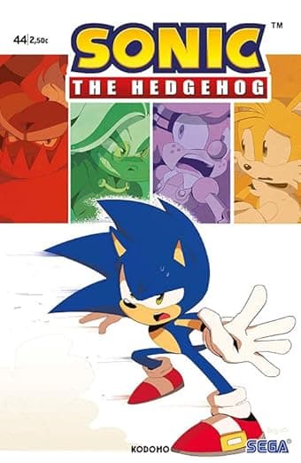 Portada de Sonic The Hedgehog núm. 44 (SUPERAVENTURAS)