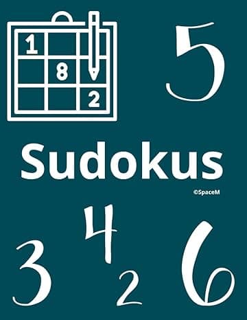 Portada de SUDOKUS: Entrena tu Agilidad Mental. 320 con soluciones. Nivel Medio-Difícil.