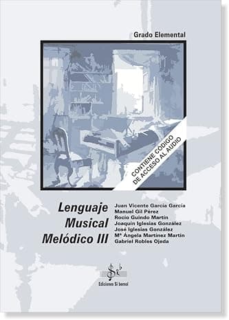 Portada de LENGUAJE MUSICAL MELÓDICO 3