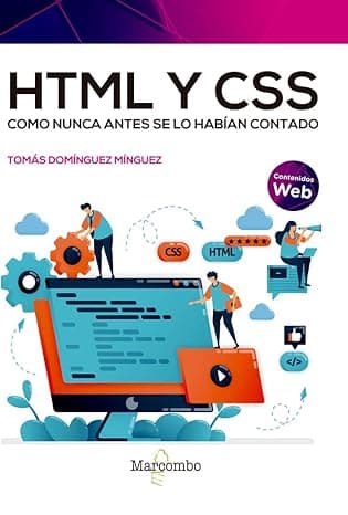 Portada de HTML y CSS como nunca antes se lo habían contado (SIN COLECCION)