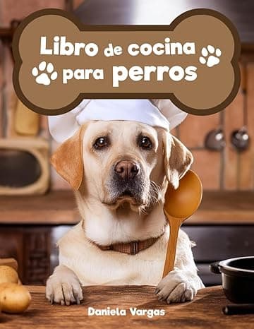 Portada de LIBRO DE COCINA PARA PERROS: 75 Recetas Caseras Para Tu Amigo de Quatro Patas: Ediciòn 2024