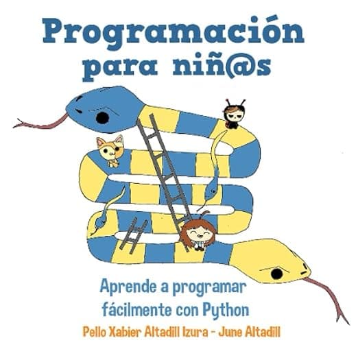 Portada de Programación para niños: Aprende a programar fácilmente con Python