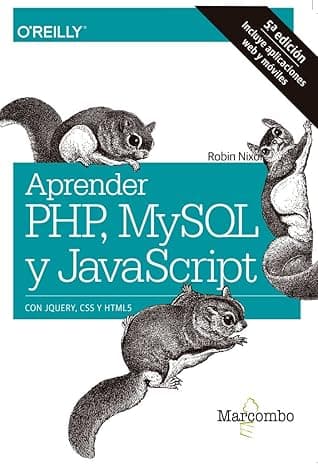 Portada de Aprender PHP, MySQL y JavaScript (INFORMATICA)