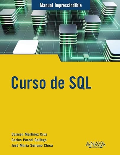 Portada de Curso de SQL (MANUALES IMPRESCINDIBLES)