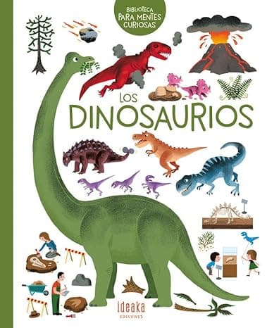 Portada de Los dinosaurios (IDEAKA)