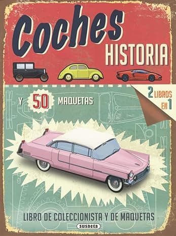 Portada de Coches, historia y 50 maquetas