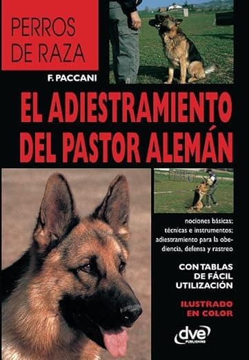 Portada de El Adiestramiento del Pastor Alemán