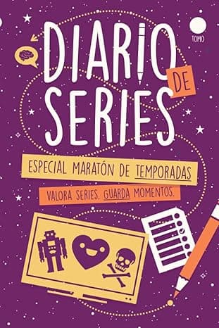 Portada de Diario de Series - Especial Maratón de Temporadas (Gama Magic): Valora Series de TV, ¡Guarda Momentos! Reseña y Puntúa 50 Temporadas