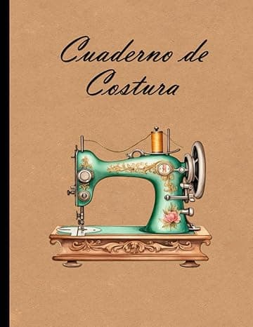 Portada de Cuaderno de Costura: Libro de registro de proyectos de costura para principiantes y profesionales, planifica, rastrea y registra los proyectos de ... de 8,5 x 11 Pulgadas (21,59 x 27,94 cm)