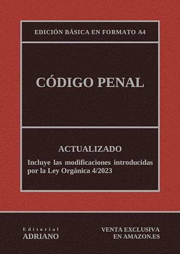 Portada de Código Penal: Edición básica en formato A4