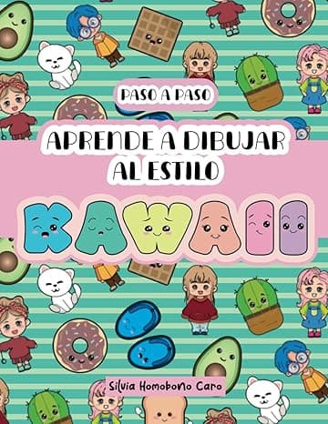 Portada de Aprende a dibujar al estilo Kawaii: Paso a paso