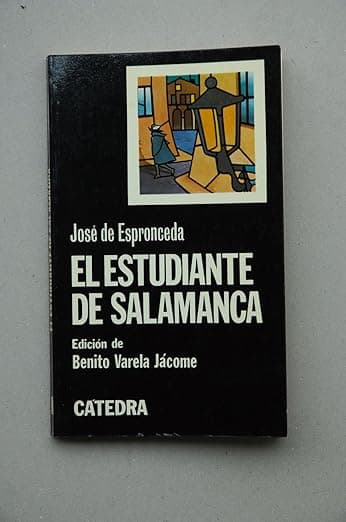 Portada de El estudiante de Salamanca (Letras Hispánicas)