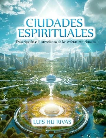 Portada de Ciudades Espirituales - Descripción e ilustraciones de las esferas espirituales.: Más de 100 imágenes (Espiritismo Fácil (Español))