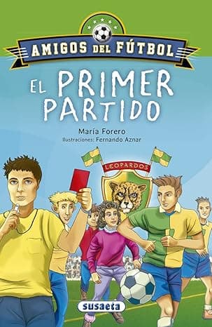 Portada de El primer partido (Amigos del fútbol)