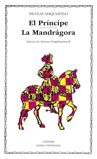 Portada de El Príncipe; La Mandrágora (Letras Universales)