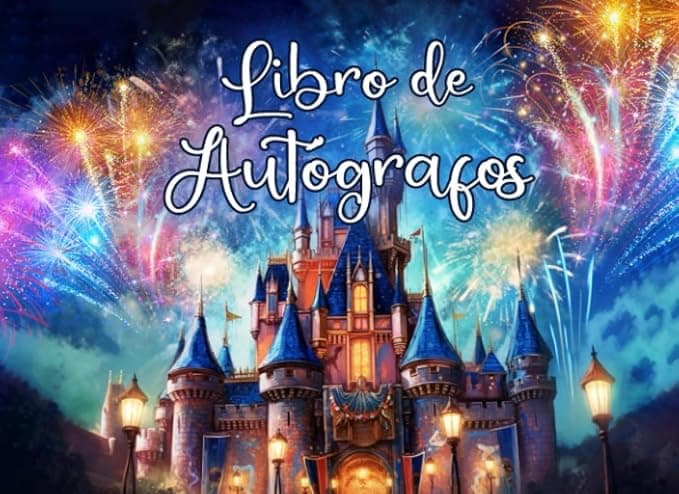 Portada de Libro de Autógrafos: Un lugar especial para que las niñas recopilen todos sus recuerdos en un álbum encantado