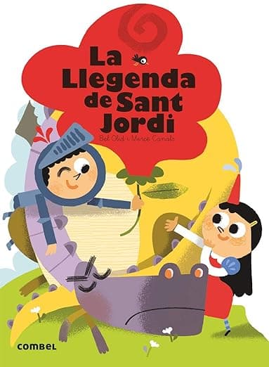 Portada de La llegenda de Sant Jordi: 1 (Què em contes!)