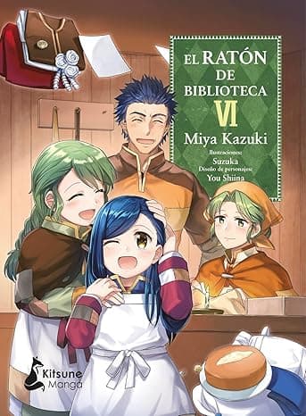 Portada de El ratón de biblioteca 6 (2ªED) (MANGA)