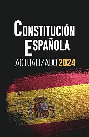 Portada de CONSTITUCIÓN ESPAÑOLA: Edición actualizada para opositores