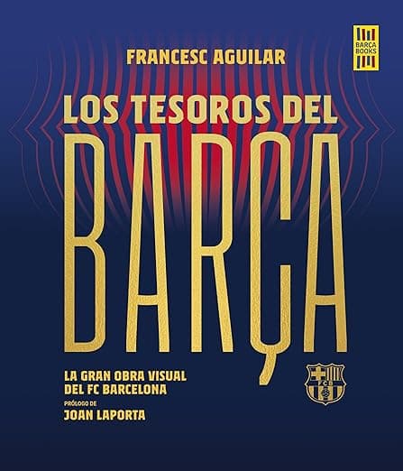 Portada de Tesoros del Barça (Barça Books)