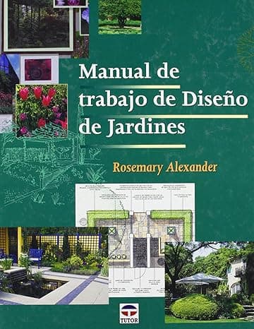 Portada de Manual de Trabajo de Diseño de Jardines (JARDINERIA)