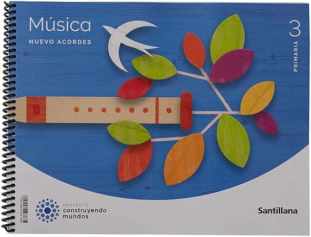 Portada de MUSICA ACORDES 3 PRIMARIA - 9788468072050