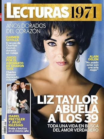 Portada de Lecturas Años Dorados #002 | 1971. LIZ TAYLOR ABUELA A LOS 39 (CORAZÓN)