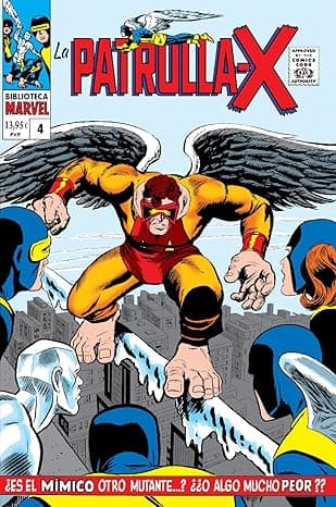 Portada de La Patrulla-X 4. 1966 (BIBLIOTECA MARVEL)