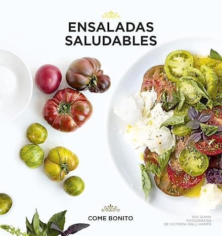 Portada de Ensaladas saludables (Come bonito)