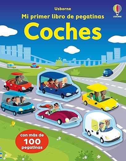 Portada de Coches (Mi primer libro de pegatinas)