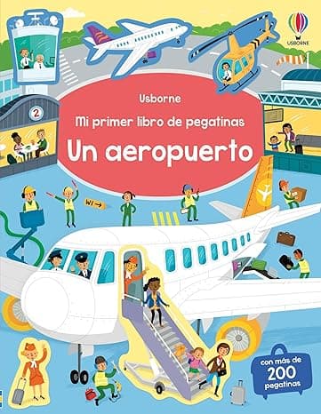 Portada de Un aeropuerto (Mi primer libro de pegatinas)