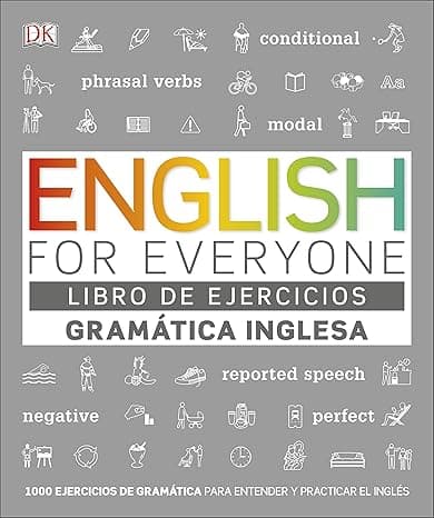 Portada de English for Everyone - Libro de ejercicios (Gramática inglesa): 1000 ejercicios de gramática para entender y practicar el inglés (Aprender inglés)