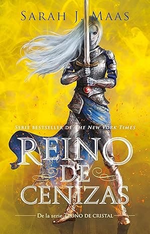 Portada de Reino de Cenizas / Kingdom of Ash (Trono de Cristal / Throne of Glass)