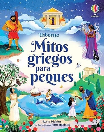 Portada de MITOS GRIEGOS PARA PEQUES CUENTOS PEQUES (Cuentos para peques)