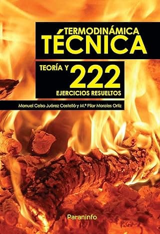 Portada de Termodinámica Técnica. Teoría y 222 ejercicios resueltos (Ingeniería)