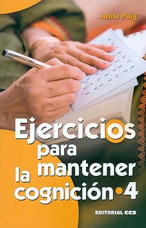 Portada de Ejercicios para mantener la cognición 4: 25 (Mayores)