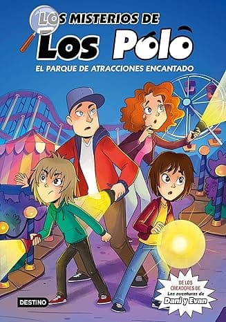 Portada de Los misterios de los Polo 1. El parque de atracciones encantado (Jóvenes influencers)