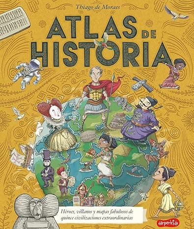 Portada de Atlas De Historia (HARPERKIDS)