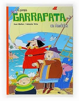 Portada de El Pirata Garrapata en América: 2 (Cómics de El Pirata Garrapata)