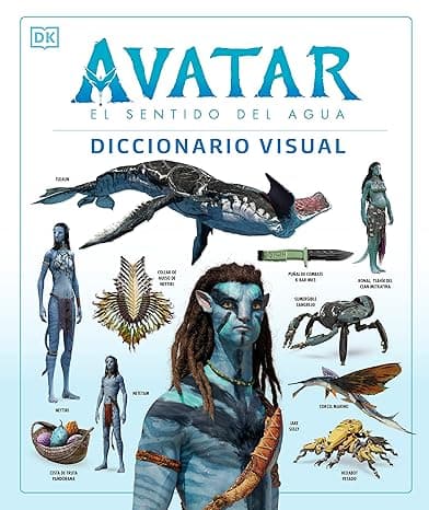 Portada de Avatar: El sentido del agua. Diccionario visual