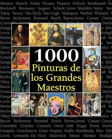 Portada de 1000 Pinturas de los Grandes Maestros