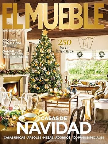 Portada de Revista El Mueble # 726 | Casas de Navidad. 250 ideas brillantes (Decoración)